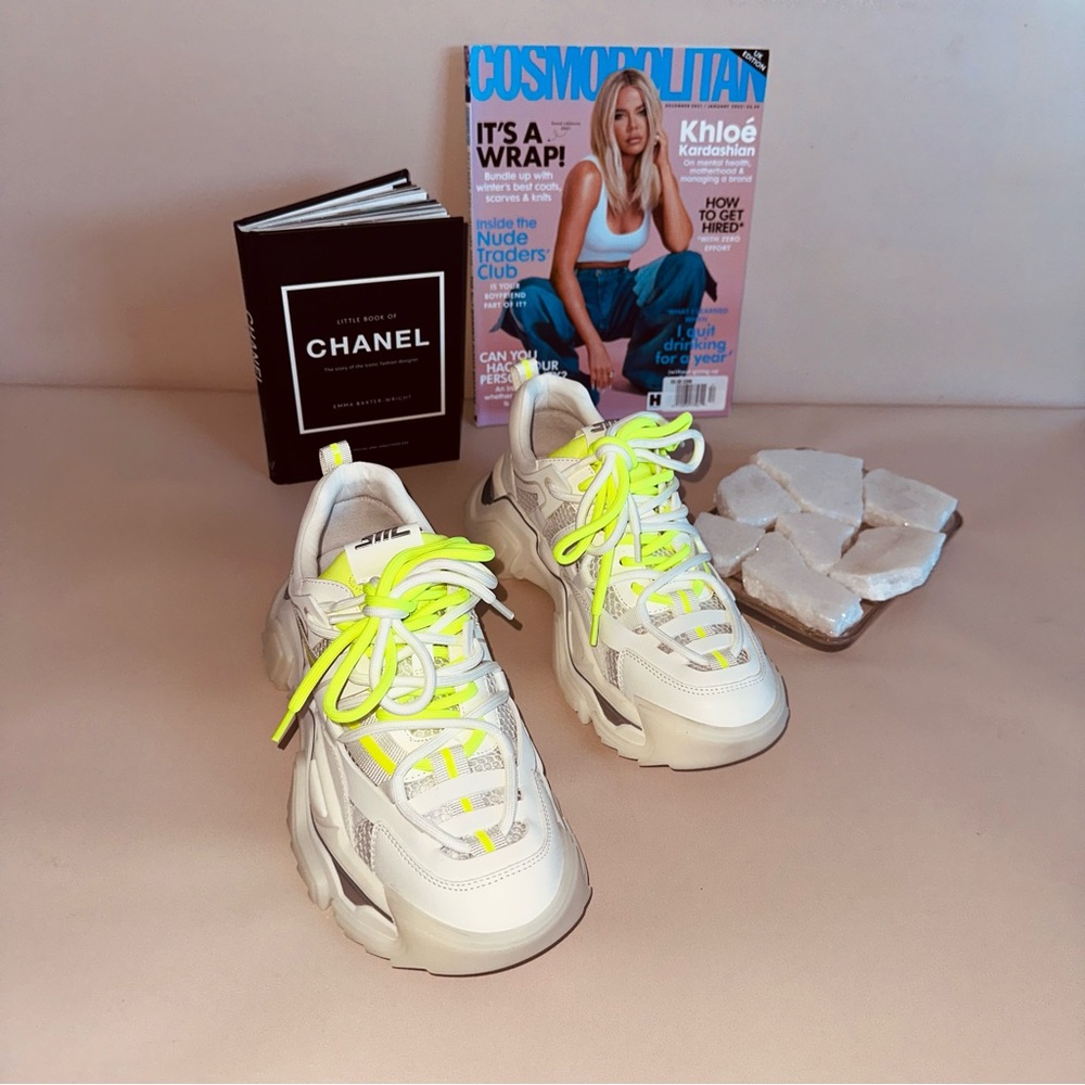 SNEAKERS Power White Chunky Shoes